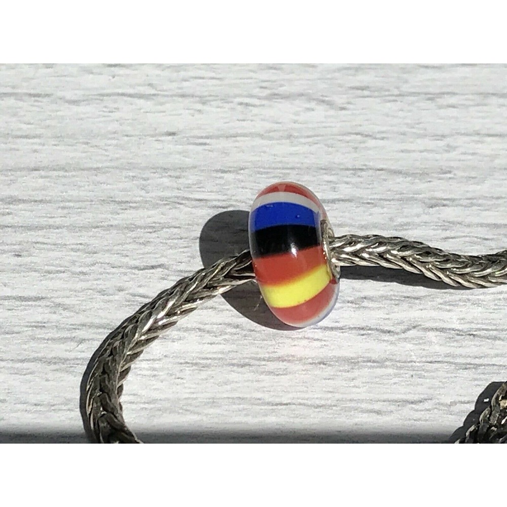 Trollbeads Glass Troll Bead ~ AFRICA ~ Retired 2019 ~ World Tour South Africa
